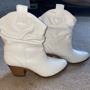 White boots